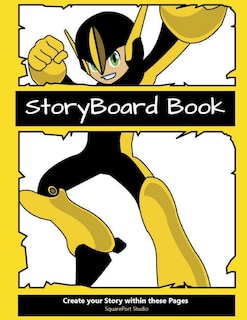 Storyboard Book: 6 Section Pages to Create your Visual Story