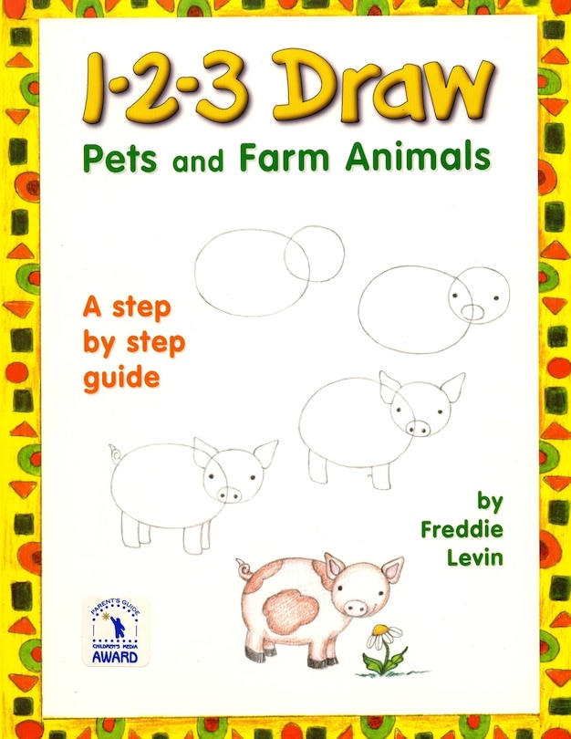 Couverture_1 2 3 Draw Pets and Farm Animals