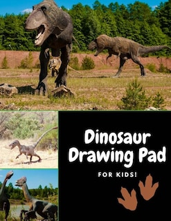 Front cover_Dinosaur Drawing Pad for Kids