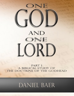 Couverture_One God and One Lord
