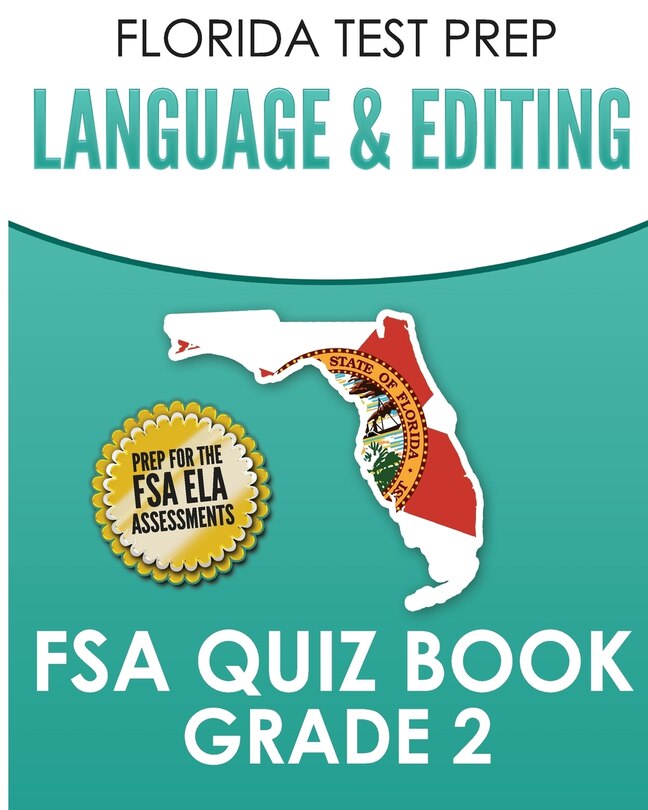 Couverture_FLORIDA TEST PREP Language & Editing FSA Quiz Book Grade 2