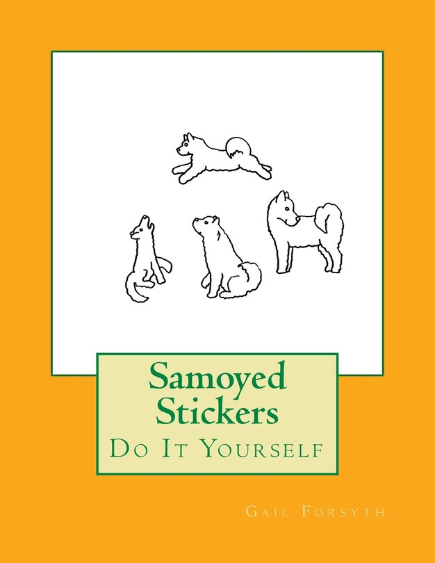 Front cover_Samoyed Stickers