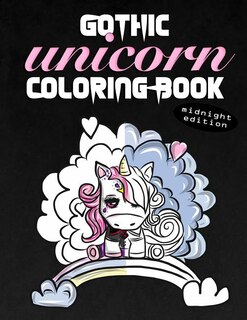 Couverture_Gothic Unicorn Coloring Book Midnight Edition