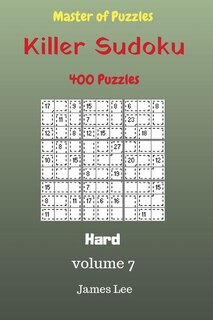 Front cover_Master of Puzzles - Killer Sudoku 400 Hard Puzzles 9x9 vol. 7