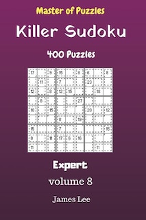 Couverture_Master of Puzzles - Killer Sudoku 400 Expert Puzzles 9x9 vol. 8