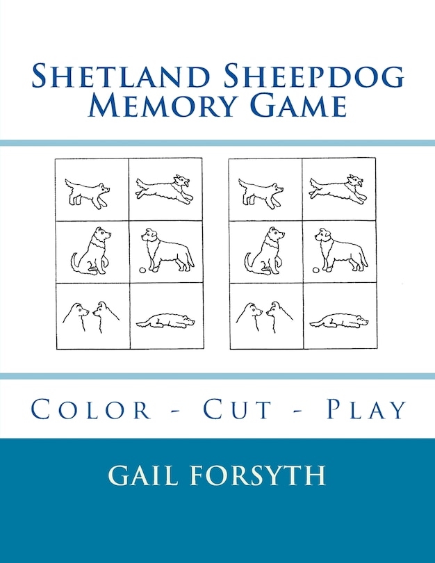 Couverture_Shetland Sheepdog Memory Game