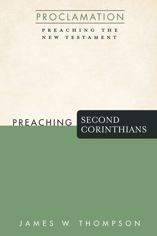 Couverture_Preaching Second Corinthians