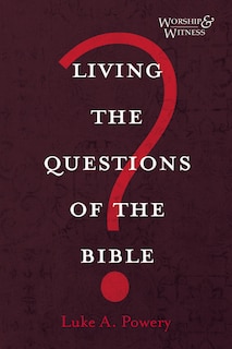 Couverture_Living the Questions of the Bible