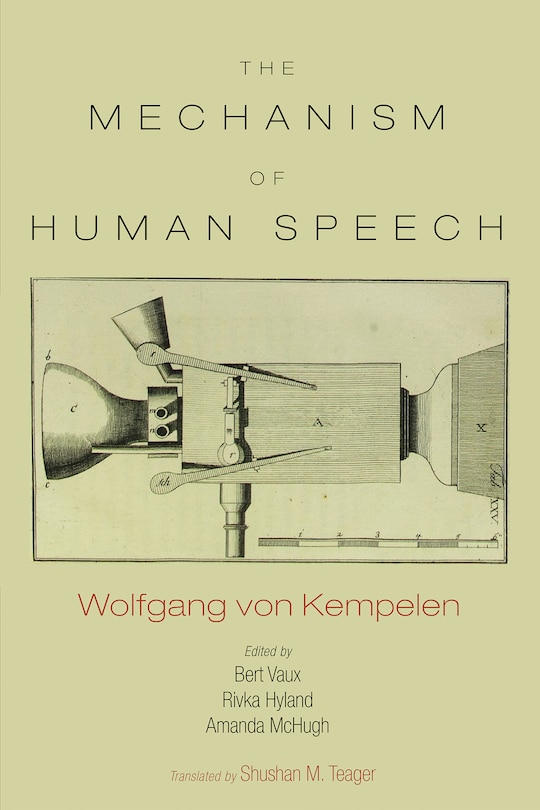 Couverture_The Mechanism of Speech