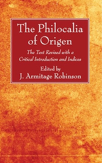 Front cover_The Philocalia of Origen
