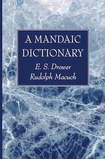 Front cover_A Mandaic Dictionary