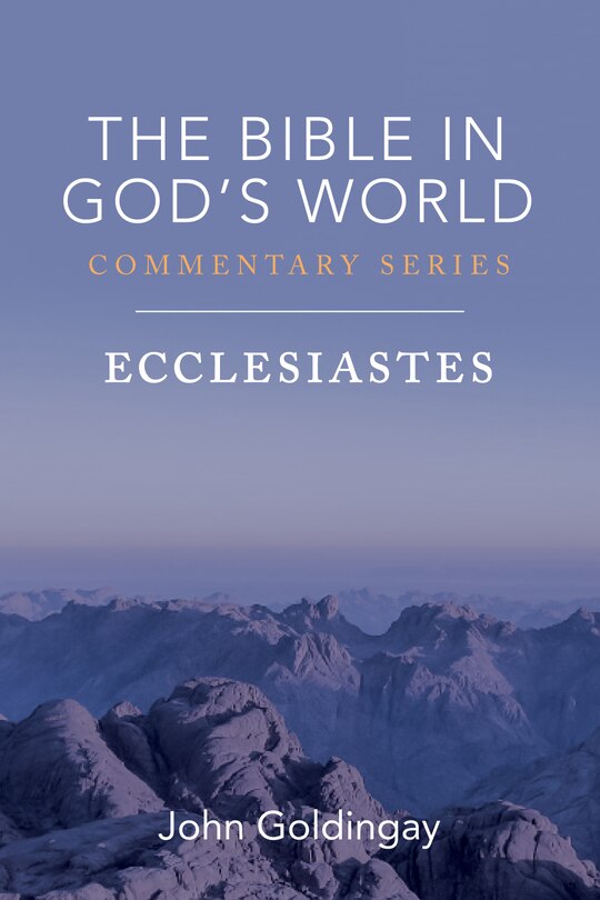 Front cover_Ecclesiastes