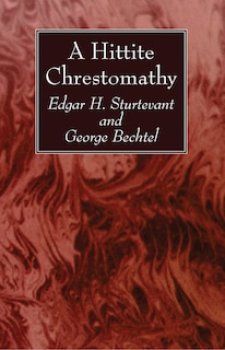 Front cover_A Hittite Chrestomathy