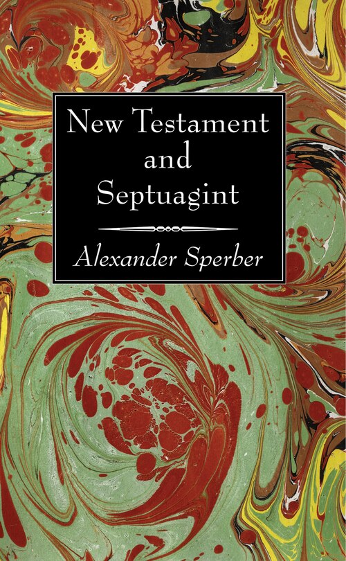 Front cover_New Testament and Septuagint
