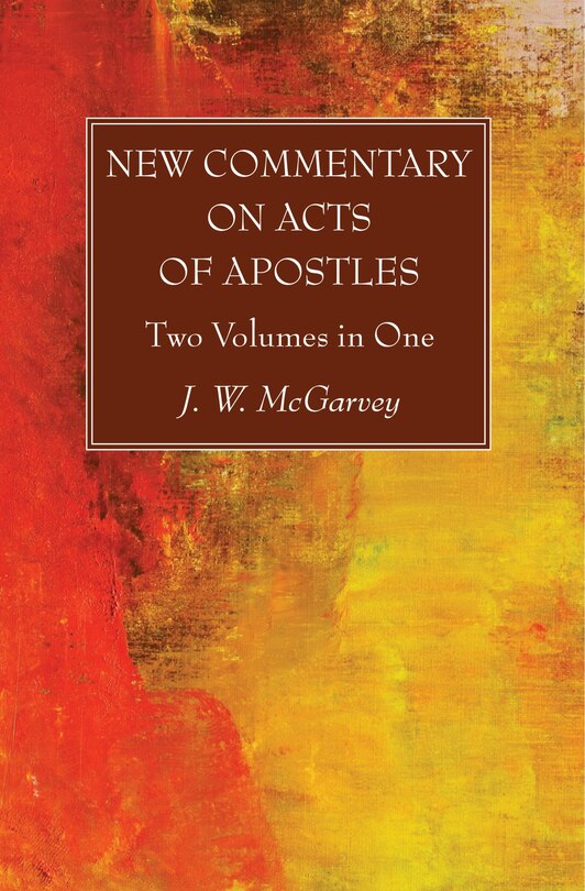 Couverture_New Commentary on Acts of Apostles