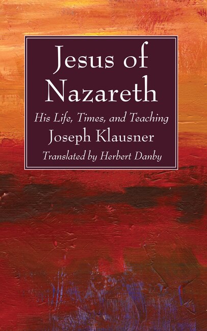 Front cover_Jesus of Nazareth