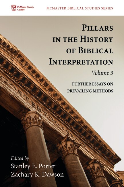 Couverture_Pillars in the History of Biblical Interpretation, Volume 3