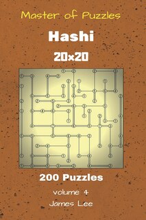 Front cover_Master of Puzzles - Hashi 200 Puzzles 20x20 vol. 4