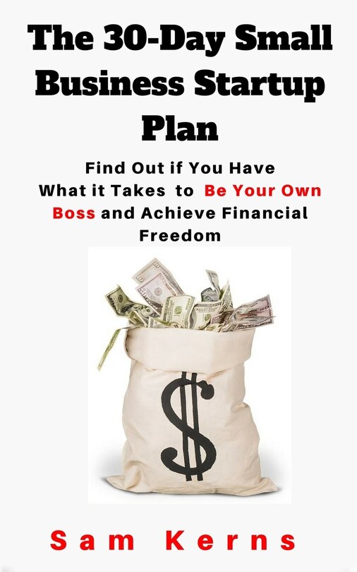 Couverture_The 30-Day Small Business Startup Plan