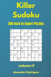 Couverture_Killer Sudoku Puzzles - 200 Hard to Expert 9x9 vol.17