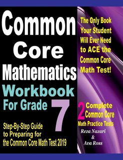 Front cover_Common Core Mathematics Workbook For Grade 7