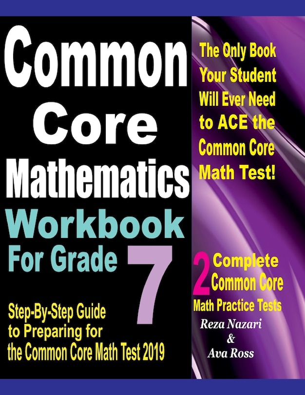 Front cover_Common Core Mathematics Workbook For Grade 7