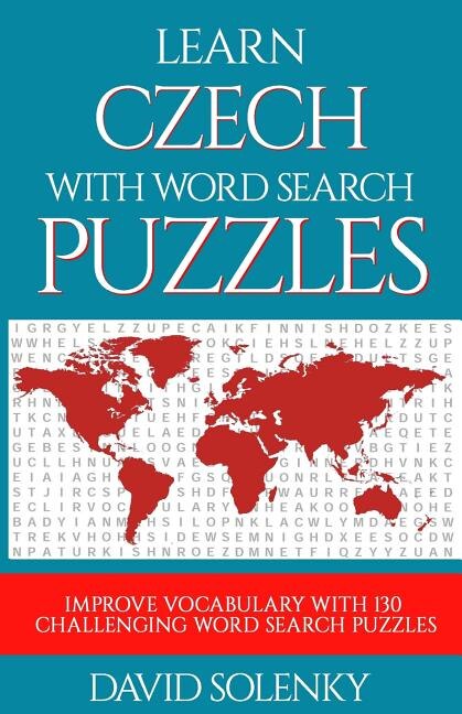Front cover_Learn Czech With Word Search Puzzles