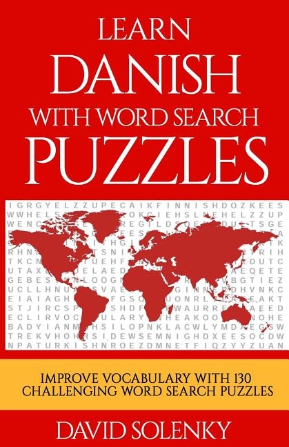 Front cover_Learn Danish With Word Search Puzzles