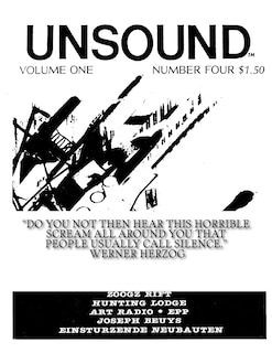 Front cover_Unsound, Volume 1, #4