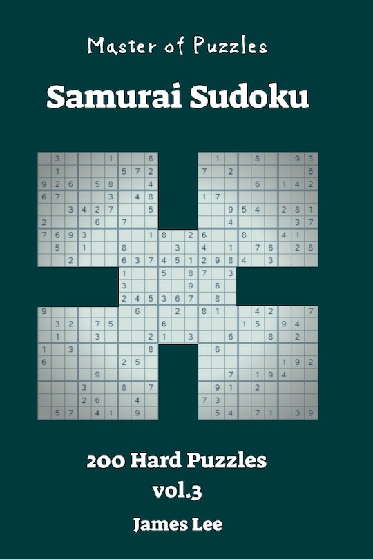 Couverture_Master of Puzzles - Samurai Sudoku 200 Hard vol. 3