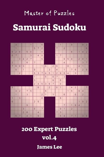 Couverture_Master of Puzzles - Samurai Sudoku 200 Expert vol. 4