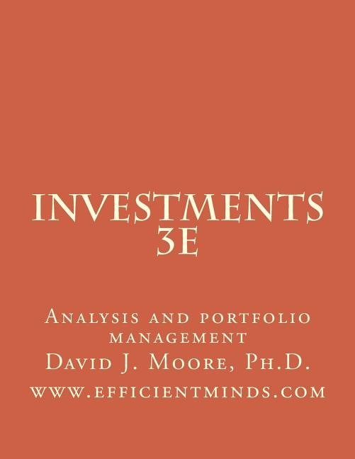 Investments 3e: Analysis and portfolio management