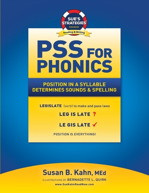 PSS For Phonics: Position In A Syllable Determines Sounds & Spelling
