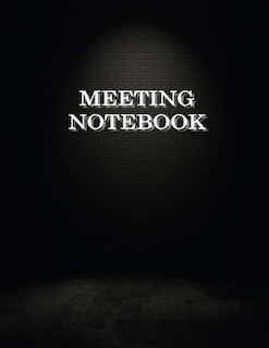 Front cover_Meeting Notebook