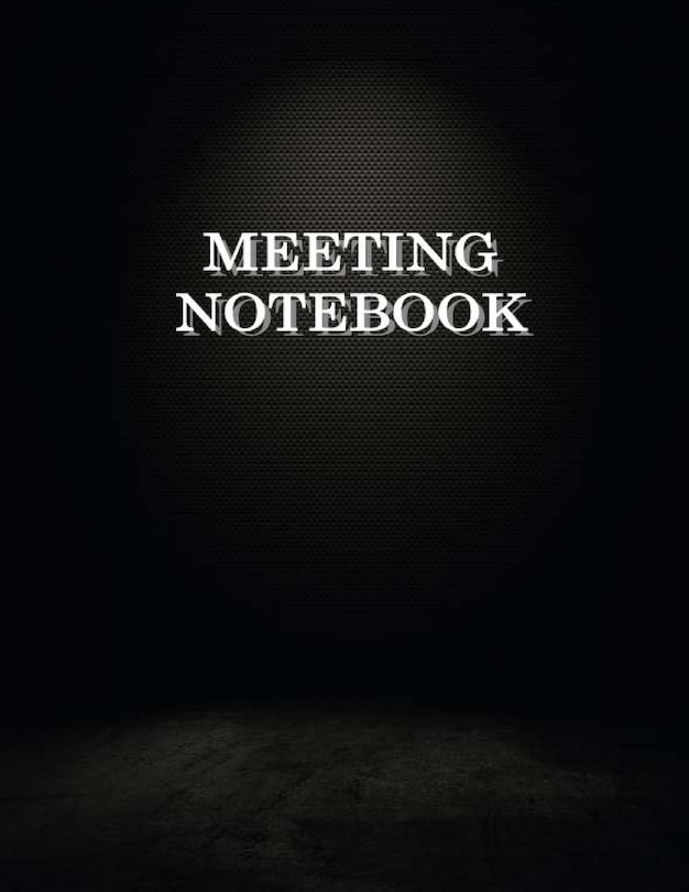 Front cover_Meeting Notebook