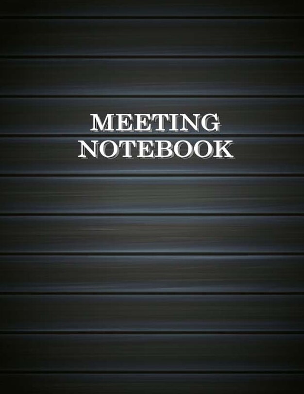 Front cover_Meeting Notebook
