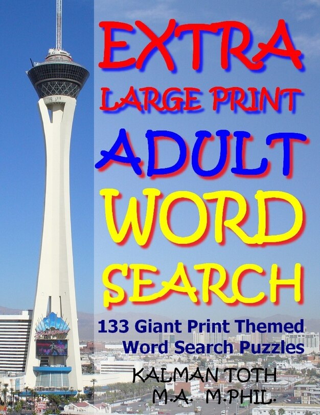 Front cover_Extra Large Print Adult Word Search