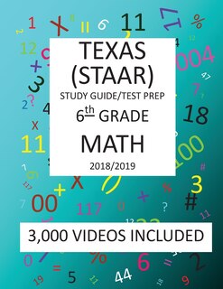 Front cover_6th Grade TEXAS STAAR, MATH