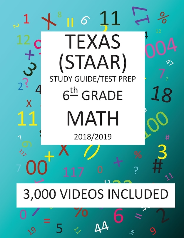 Front cover_6th Grade TEXAS STAAR, MATH