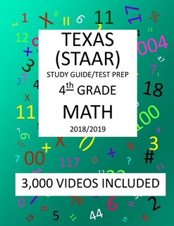 Front cover_4th Grade TEXAS STAAR, MATH