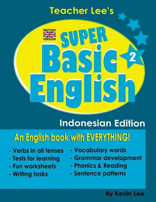 Couverture_Teacher Lee's Super Basic English 2 - Indonesian Edition (British Version)