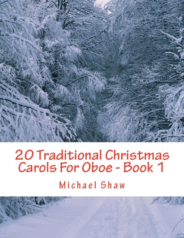 Couverture_20 Traditional Christmas Carols For Oboe - Book 1