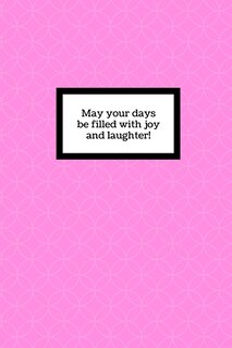 Front cover_May your days be filled with joy and laughter