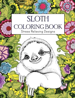 Front cover_Sloth Coloring Book