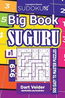 Front cover_Sudoku Big Book Suguru - 500 Easy to Master Puzzles 9x9 (Volume 1)