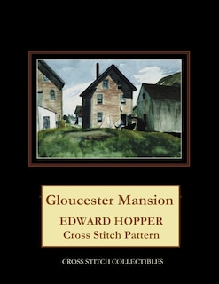 Gloucester Mansion: Edward Hopper Cross Stitch Pattern