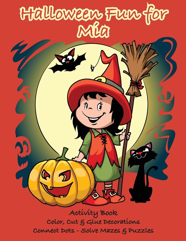 Couverture_Halloween Fun for Mia Activity Book