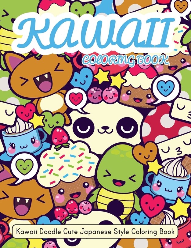 Front cover_Kawaii Coloring Book