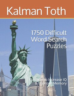 Front cover_1750 Difficult Word Search Puzzles