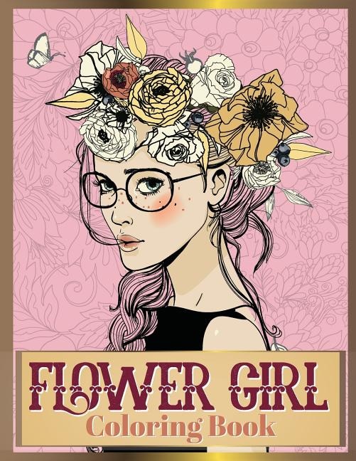 Couverture_Flower Girl Coloring Book